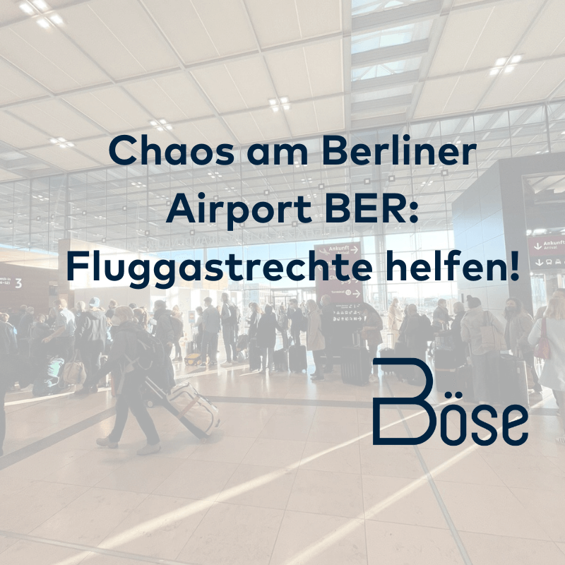 Chaos BER Berlin Warteschlange Fluggastrechte