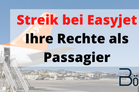 Streik Easyjet Fluggastrechte
